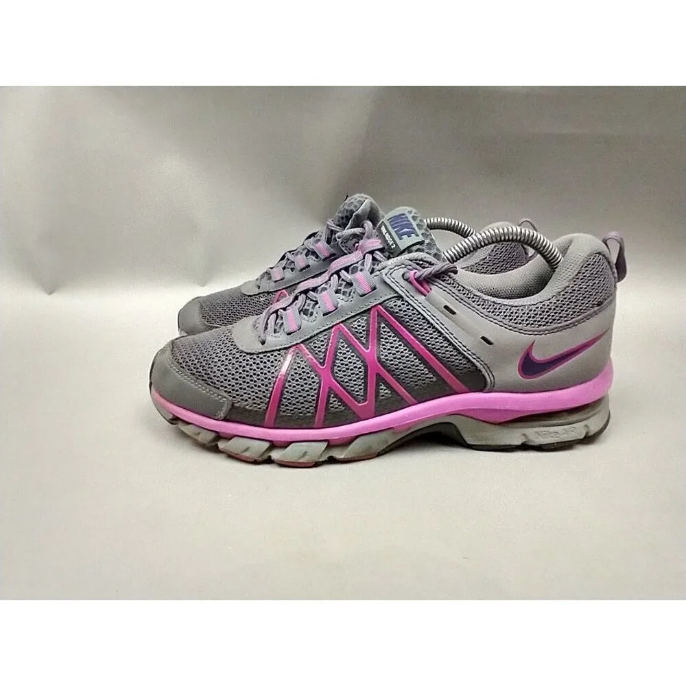 Nike Trail Ridge 2 Womens 10 Gray‎ Purple Hiking Outdoor Active 472687-003